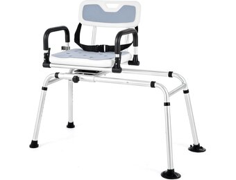 Draaibare Douchestoel met 150kg capaciteit - 70% Korting