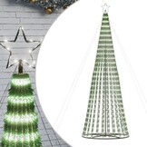 LED Kerstboom 300 cm Koud Wit - 688 Lampjes - 80% Korting