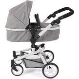Poppenwagen 2-in-1 Combi Yolo Jeans Grijs - 34% Korting!