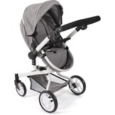 Poppenwagen 2-in-1 Combi Yolo Jeans Grijs - 34% Korting!