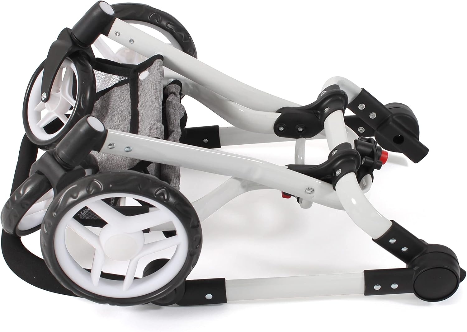 Poppenwagen 2-in-1 Combi Yolo Jeans Grijs - 34% Korting!