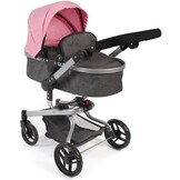 Poppenwagen 2-in-1 Combi Yolo Jeans Grijs - 34% Korting!