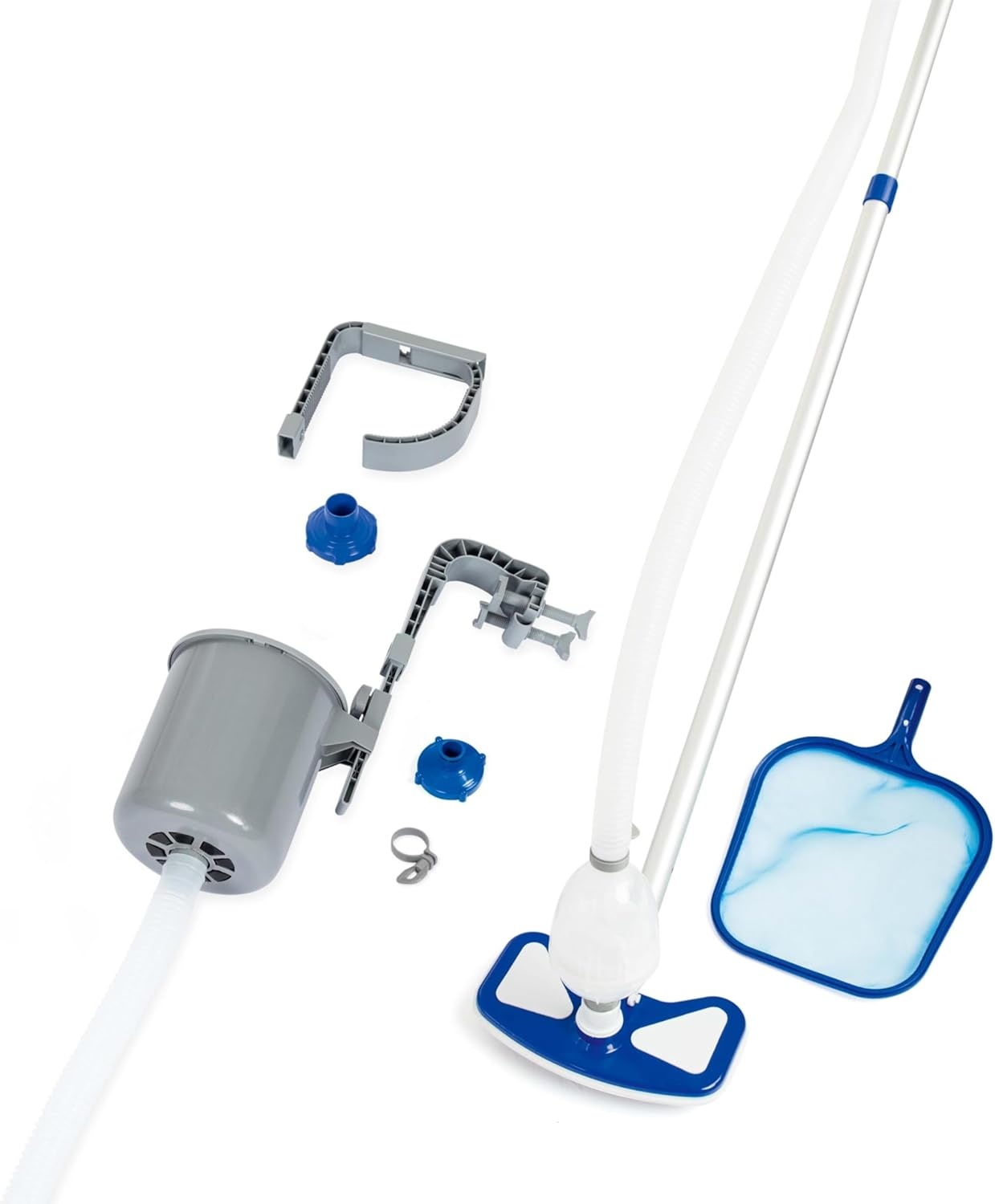 Zwembadreinigingsset Deluxe: Alles voor een schoon zwembad tot 610cm (29% korting)