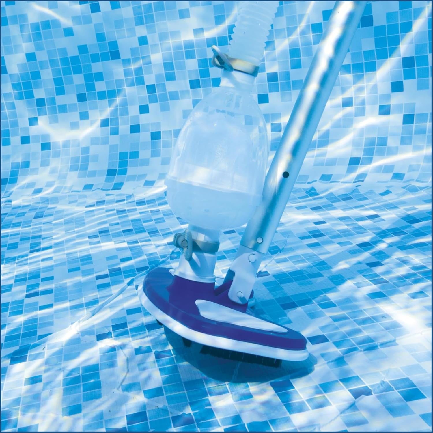 Zwembadreinigingsset Deluxe: Alles voor een schoon zwembad tot 610cm (29% korting)