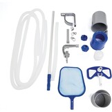 Zwembadreinigingsset Deluxe: Alles voor een schoon zwembad tot 610cm (29% korting)