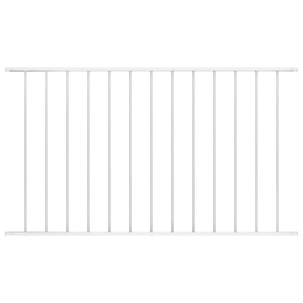 Wit Stalen Schuttingpaneel Woerden 163x117 cm - 34% Korting!