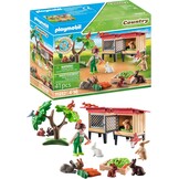 Playmobil Konijnenhok Boerderij met Dieren & Speelfiguren - 28% Korting