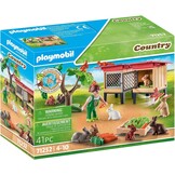 Playmobil Konijnenhok Boerderij met Dieren & Speelfiguren - 28% Korting