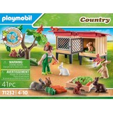 Playmobil Konijnenhok Boerderij met Dieren & Speelfiguren - 28% Korting