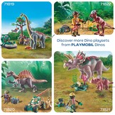 PLAYMOBIL Dino Speelset Brachiosaurus met Luchtkussenvoertuig - 34% Korting