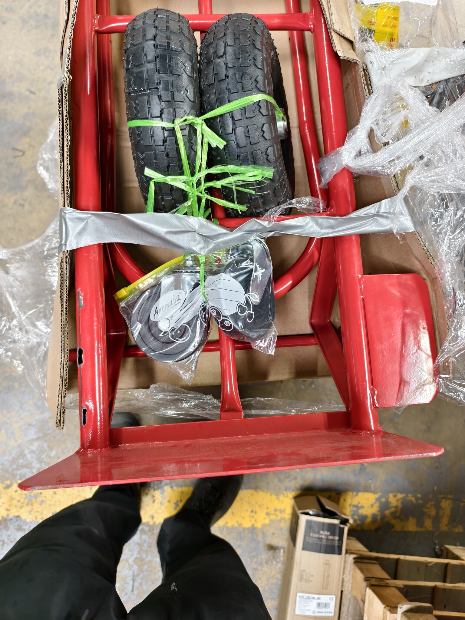 2-in-1 Steek- en Plateauwagen - 250 kg - 54% Korting