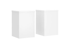 vidaXL Plantenstandaards 2 stuks wit - 39% Korting!