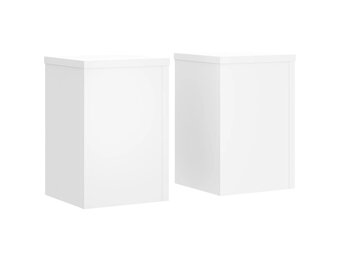 VidaXL Plantenstandaards Wit 2 Stuks - 33% Korting!