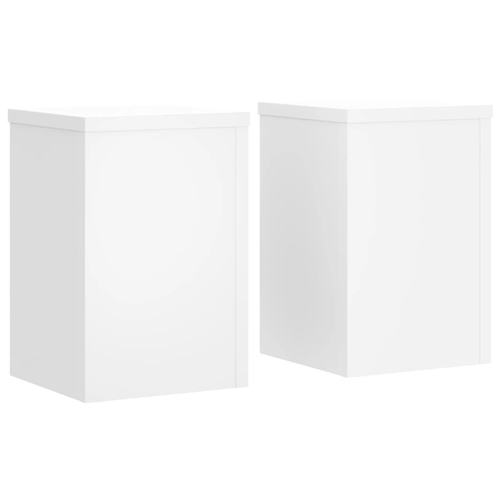 VidaXL Plantenstandaards Wit 2 Stuks - 33% Korting!
