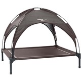 Verhoogd Hondenbed Staal Bruin 90x81x80.5 cm - 33% Korting