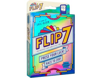 Flip 7™ Kaartspel met 33% Korting | Compact Reisspel voor Familie & Vrienden