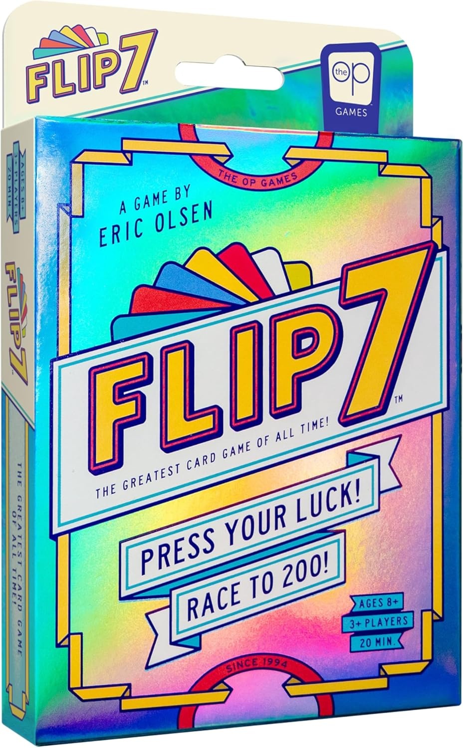 Flip 7™ Kaartspel met 33% Korting | Compact Reisspel voor Familie & Vrienden