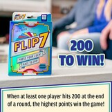 Flip 7™ Kaartspel met 33% Korting | Compact Reisspel voor Familie & Vrienden