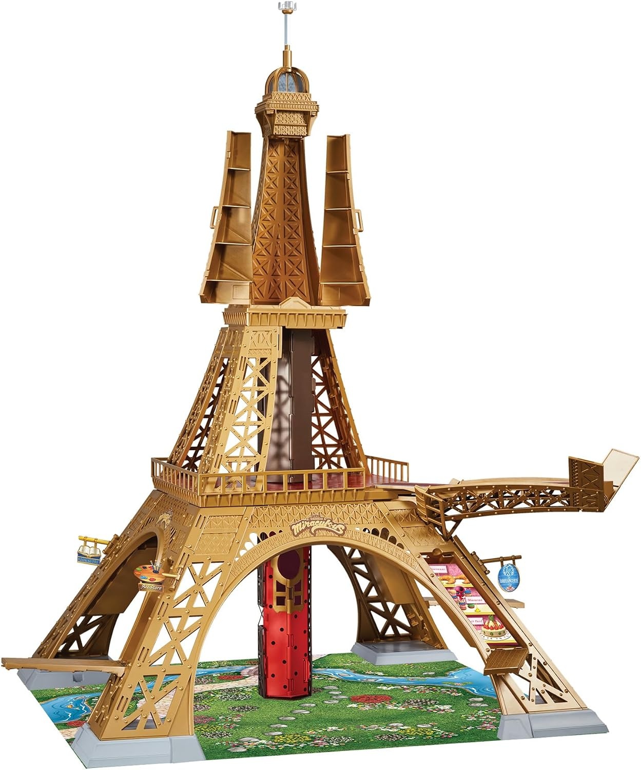 Miraculous Parijs Speelset: Toren van 1.20m met 40+ Accessoires (4+ jaar)