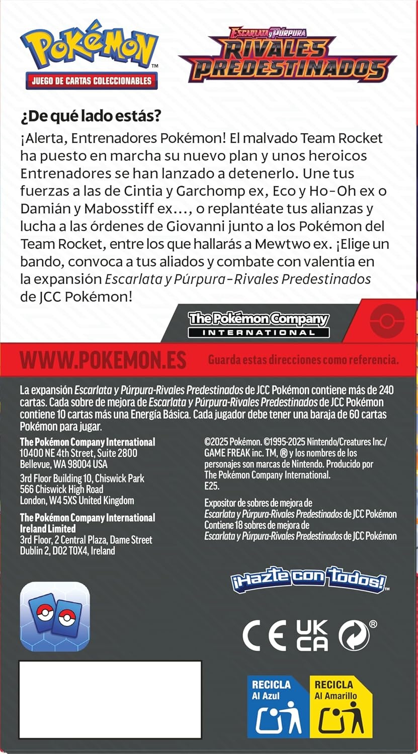 Pokémon Scarlet & Purple Versterkingskaarten Display - 30% Korting