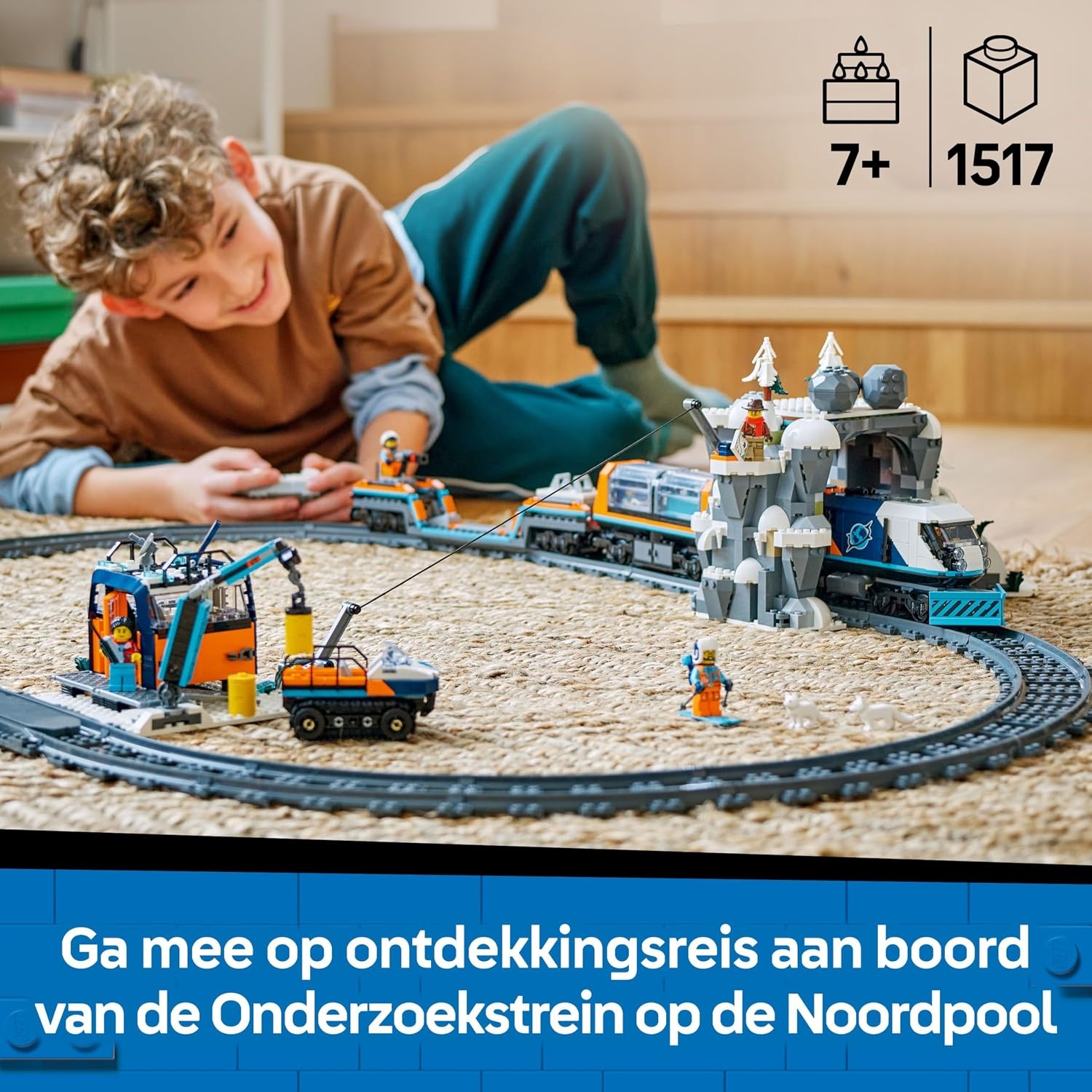LEGO City Noordpool Onderzoekstrein (59% korting) - 60470
