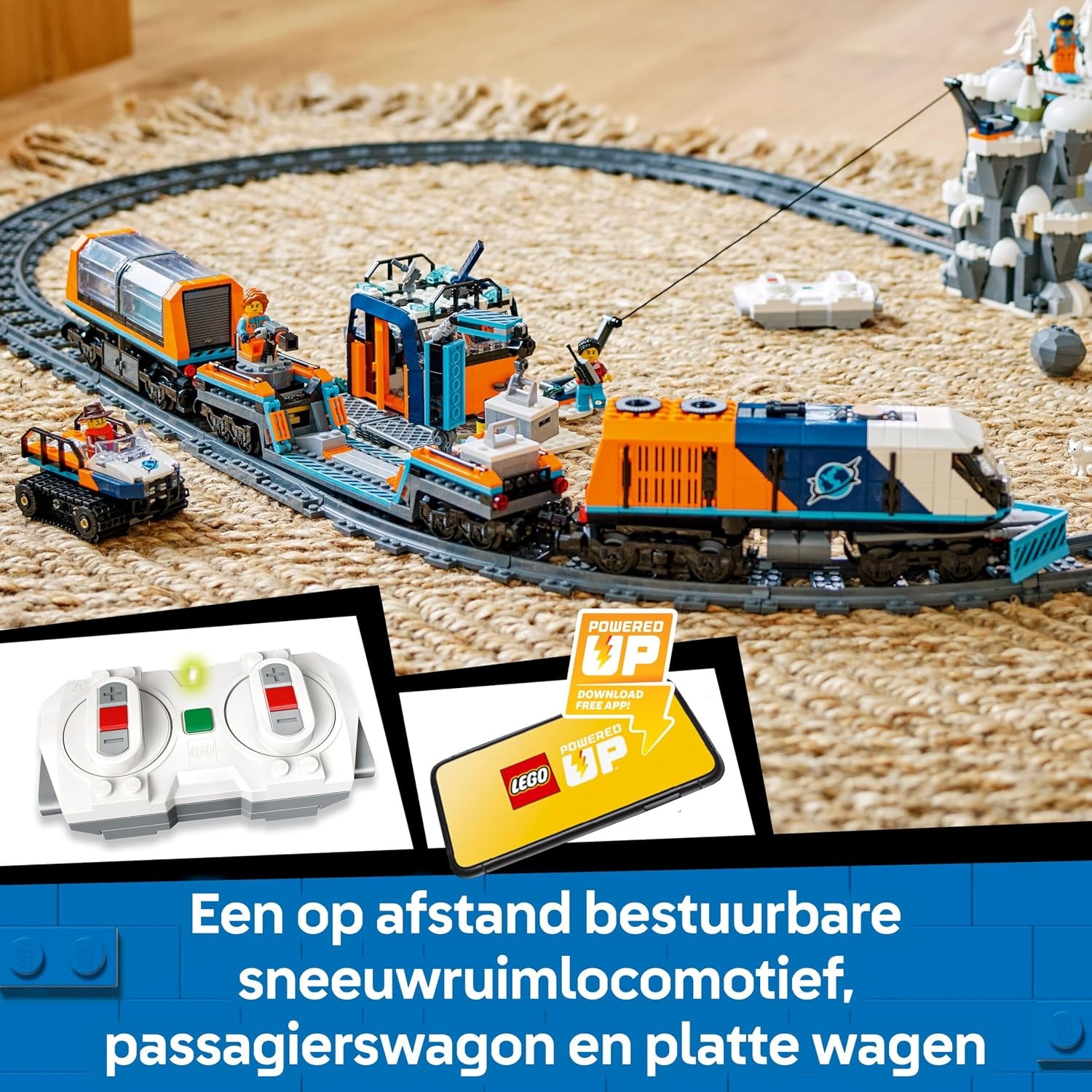 LEGO City Noordpool Onderzoekstrein (59% korting) - 60470