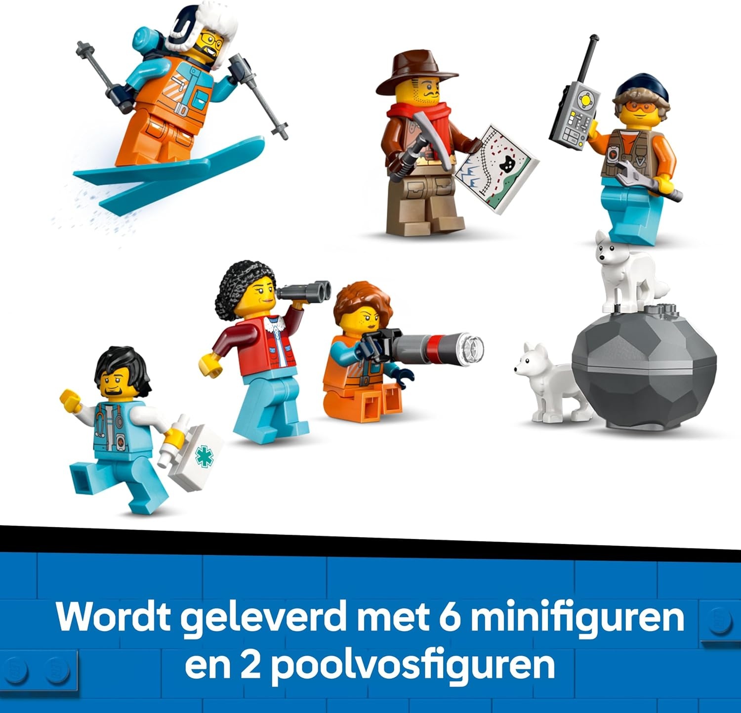 LEGO City Noordpool Onderzoekstrein (59% korting) - 60470