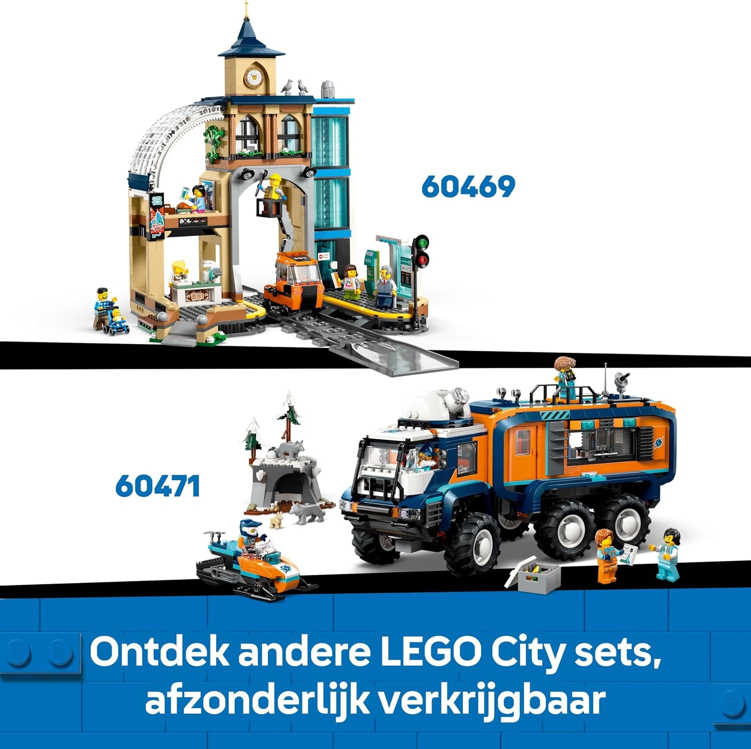 LEGO City Noordpool Onderzoekstrein (59% korting) - 60470