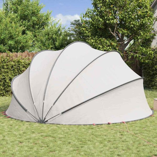 Zwembadkoepel 500x500cm Polyester - Nu 30% Korting!