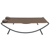 Bruin Loungebed met Kussens - 34% Korting