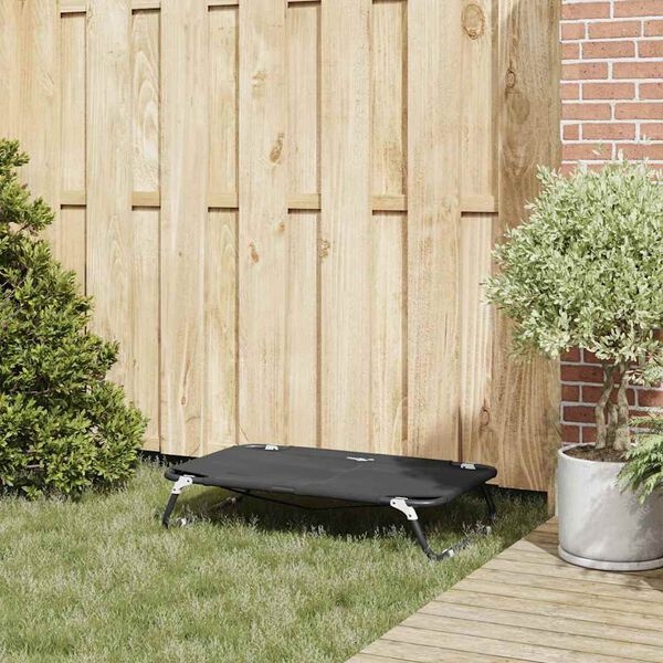 Opvouwbaar Hondenbed Zwart 90x55x18cm - 29% Korting