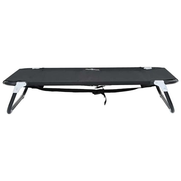 Opvouwbaar Hondenbed Zwart 90x55x18cm - 29% Korting