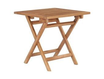 vidaXL Tuintafel inklapbaar 45x45x45 cm massief teakhout