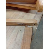 vidaXL Tuintafel inklapbaar 45x45x45 cm massief teakhout