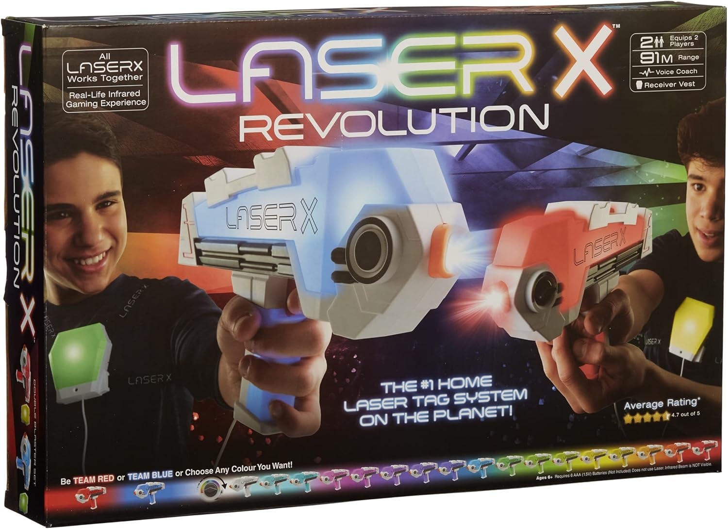 Laser X Revolution dubbelblasters