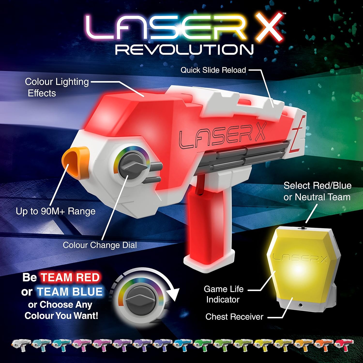 Laser X Revolution dubbelblasters