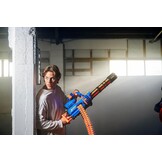 XSHOT Insanity Motorized Rage Fire van ZURU met 72 dartpijlen, Air Pocket Technology dart- en dartopslag, gemotoriseerde straalkracht, automatische voedingsriem, statief en richtkijker,