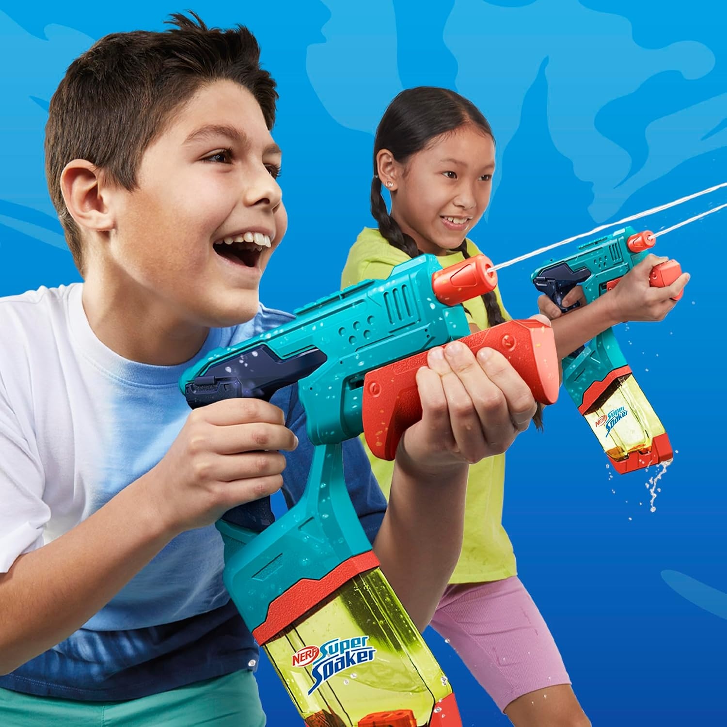 Nerf Super Soaker Dunk-Fill Waterblasters 300 ml - Duopack Diverse Kleuren
