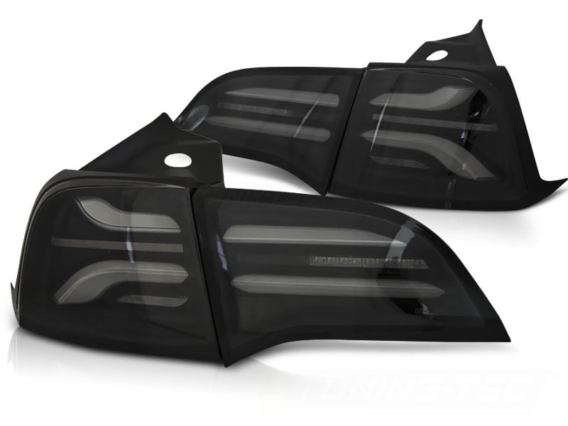 Achterlichten TESLA MODEL 3 17- smoke zwart LED