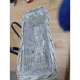 vidaXL Balkonbakken 2 st 40 cm wicker met PE-voering