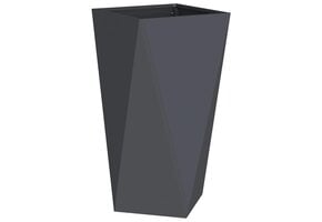 Plantenbak Staal Antraciet 40x40x75 cm - 29% Korting