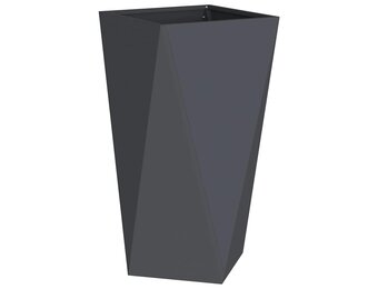 vidaXL Plantenbak Antraciet 40 x 40 x 75 cm Staal