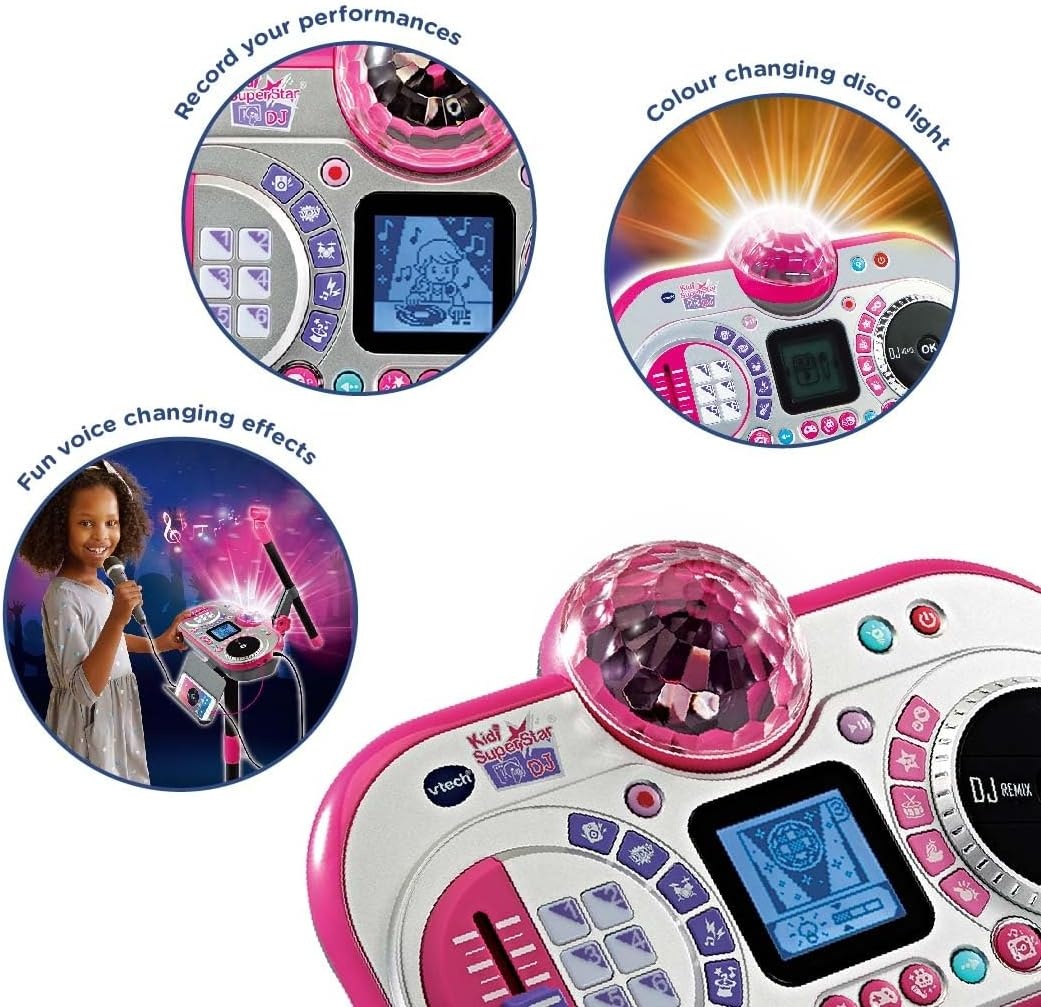 VTech Kidi Super Star DJ Speelset - Rosé