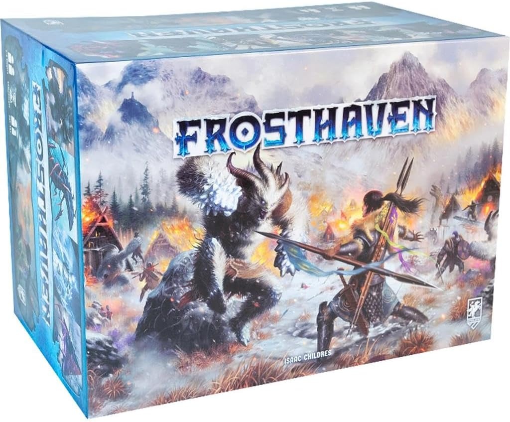 Asmodee | Gloomhaven - Frosthaven | Franse versie | CEPHALOFAIR GAMES | vanaf 14 jaar | 1-4 spelers | 60-120 minuten | samenwerkingsspel