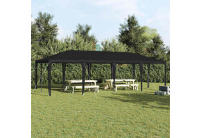 Partytent Antraciet/Wit 800x400cm - 30% Korting!