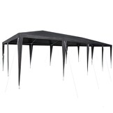 vidaXL Partytent Antraciet, Wit 800 x 400 x 266 cm Polyester, Staal