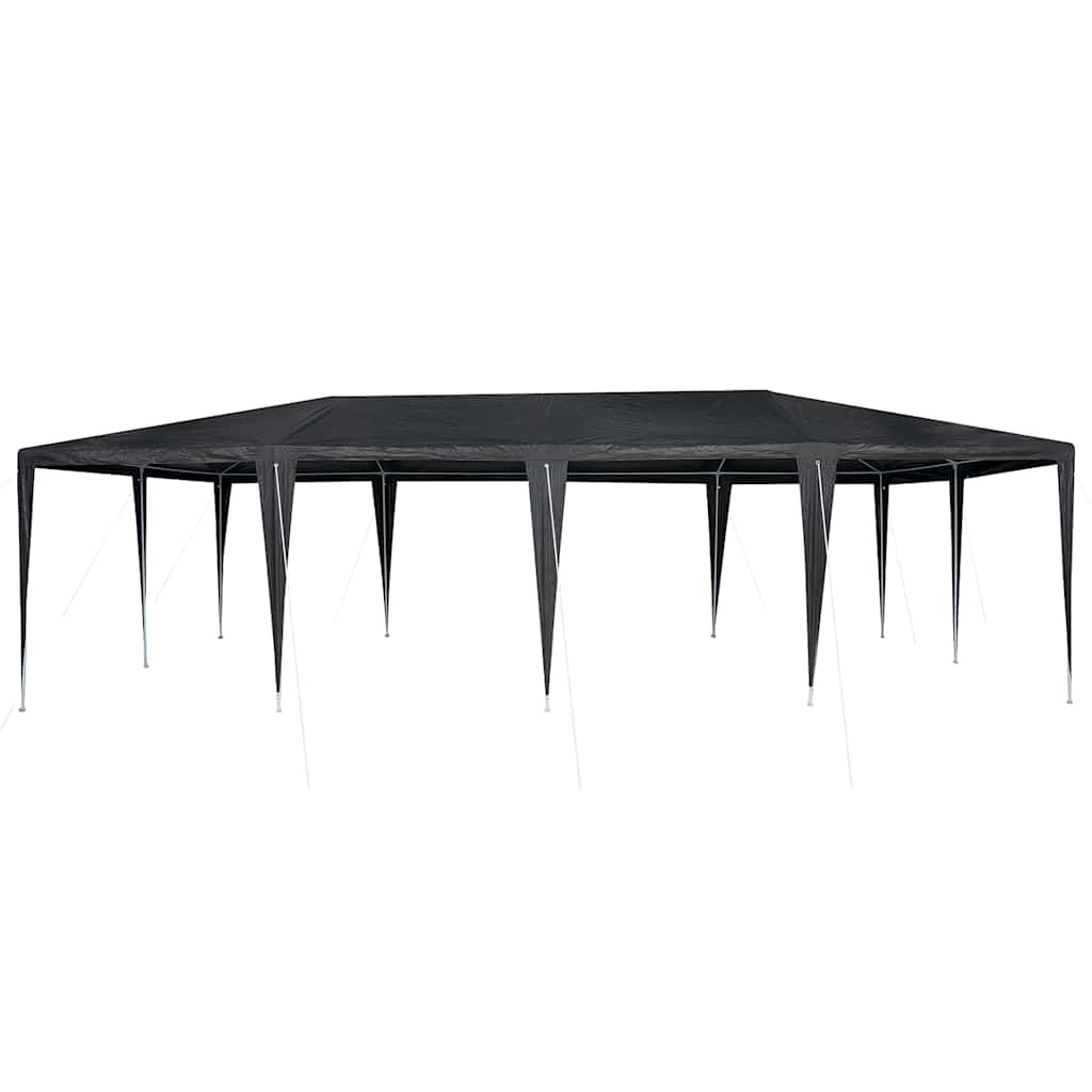 vidaXL Partytent Antraciet, Wit 800 x 400 x 266 cm Polyester, Staal