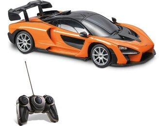 MONDO - RC 1:18 MC Laren Senna McLaren op afstand bestuurd voertuig, verschillende kleuren, 63643