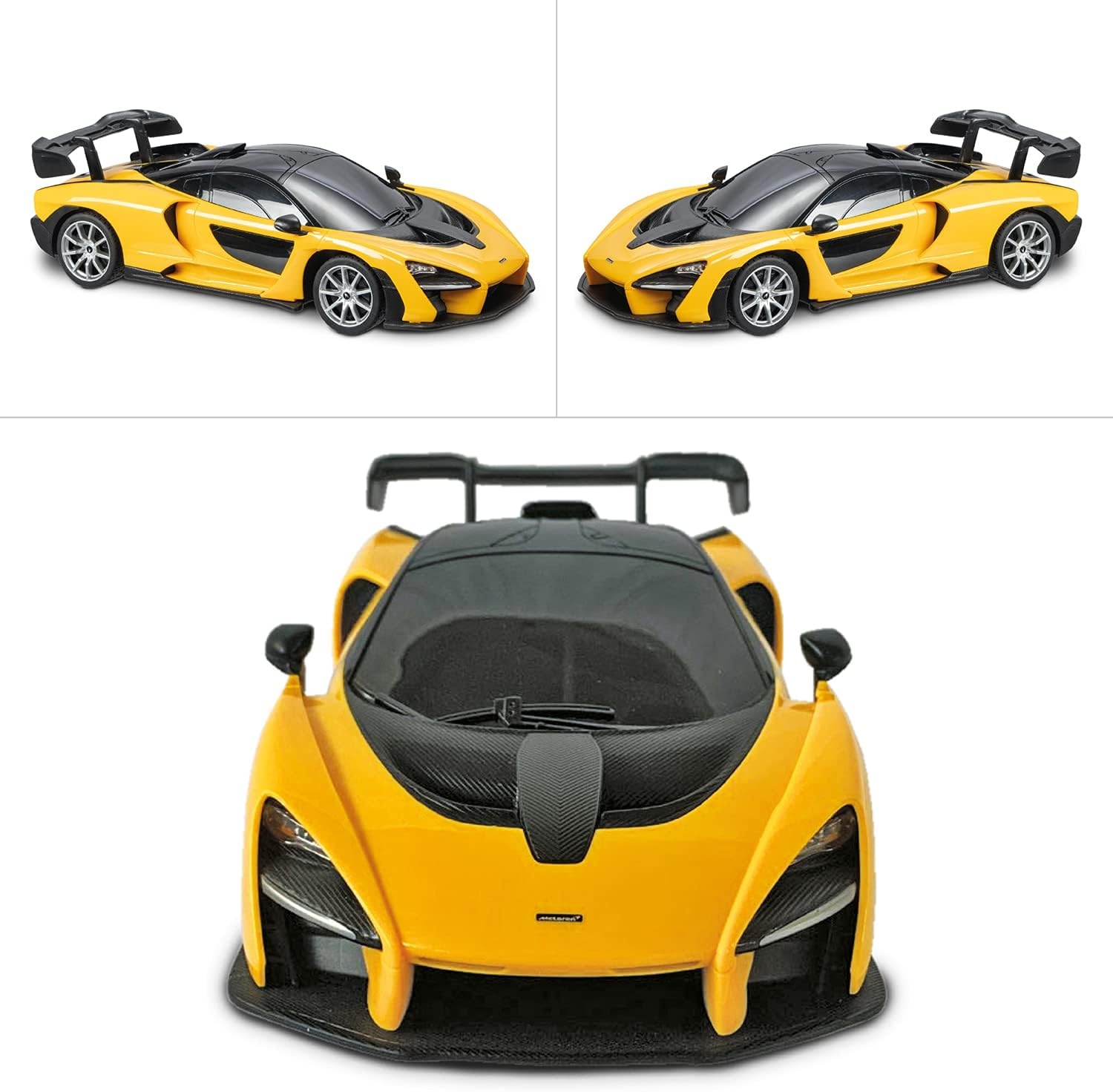 MONDO - RC 1:18 MC Laren Senna McLaren op afstand bestuurd voertuig, verschillende kleuren, 63643