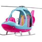 Barbie FWY29 Helicopter met Ruimte voor Twee Poppen van Barbie Dreamhouse Adventures, Meerkleurig, Vanaf 3 Jaar